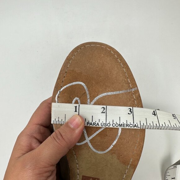 Matika Tan/Brown Suede Hidden Wedge Lace Bootie Shoes Womens Size 6 - Picture 12 of 16